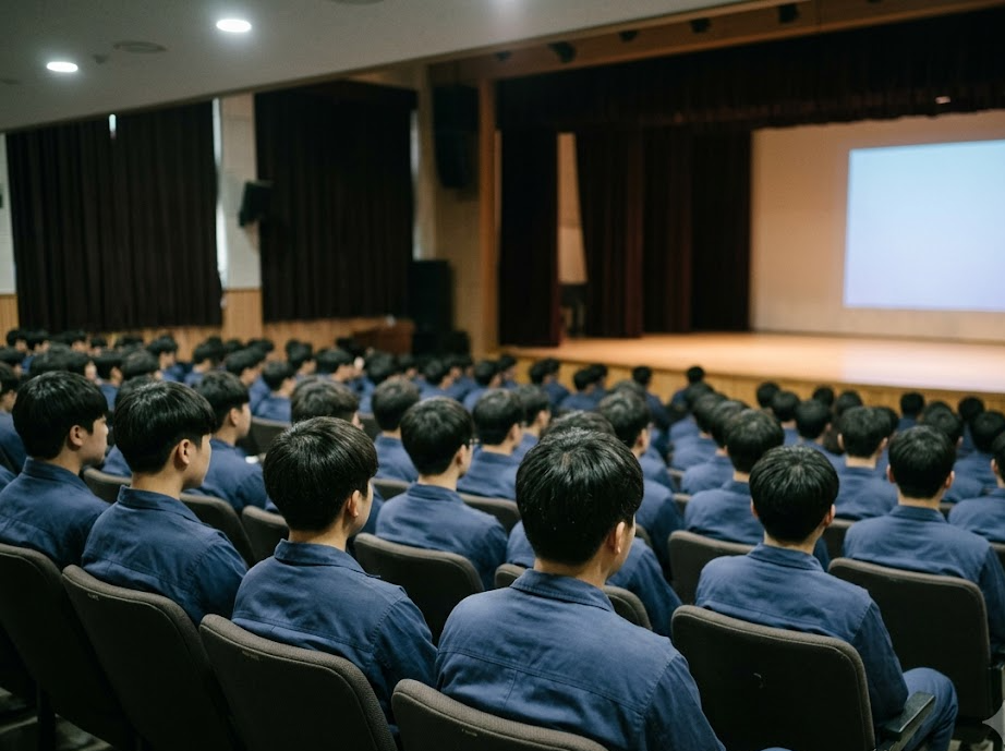 성동공고 채용설명회에는 학생 80명이 모였다