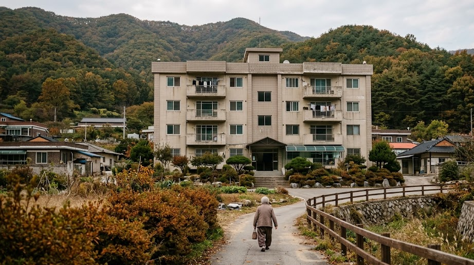 청양교월 고령자복지주택은 병원과 집 사이를 잇는 중간 지점이 됐다